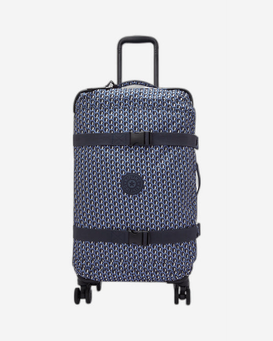 Kipling Spontaneous M 3D K Blue Medium Wheeled Luggage I4556-4JS