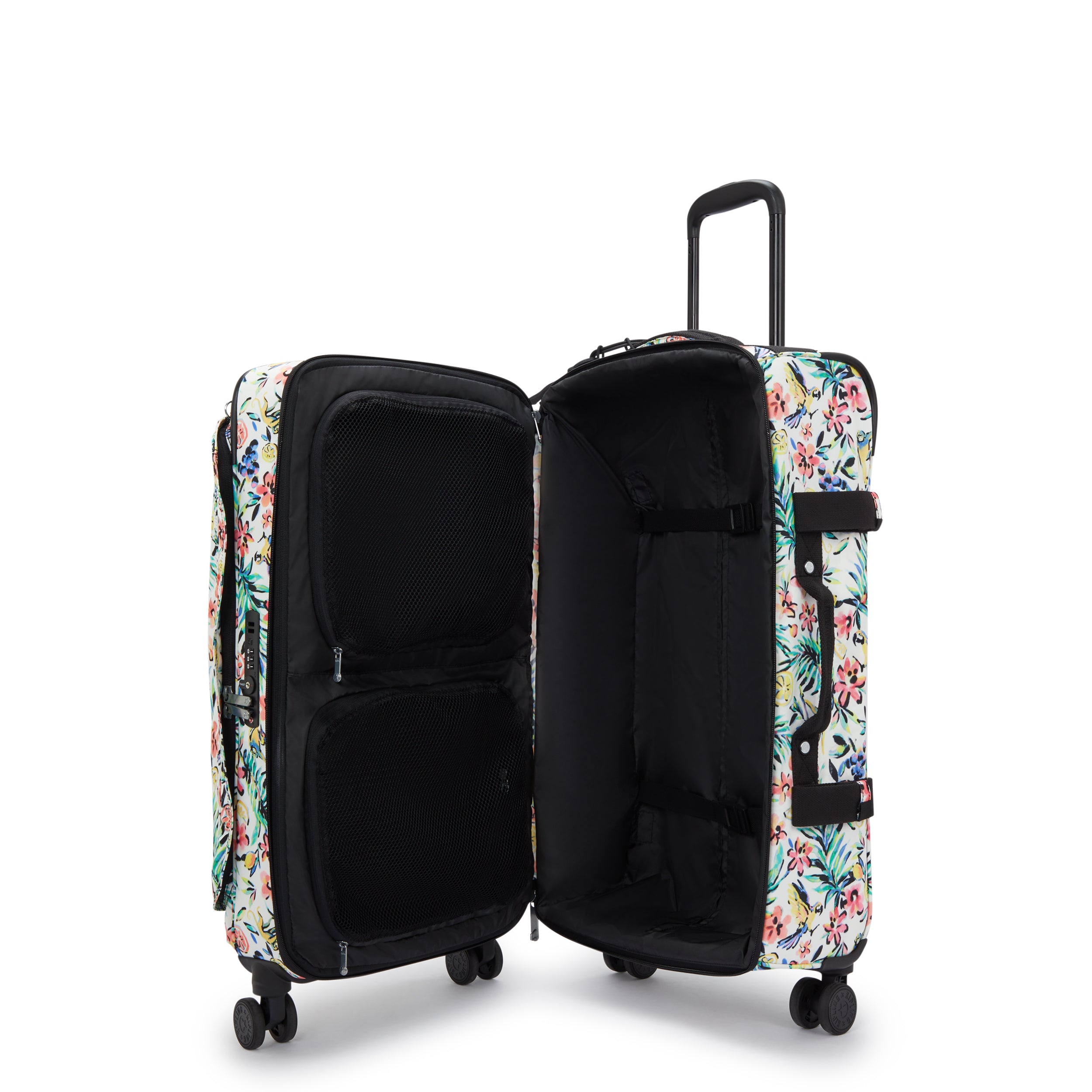 Kipling Spontaneous M Cocktail Floral Medium Wheeled Luggage I4556-5DZ