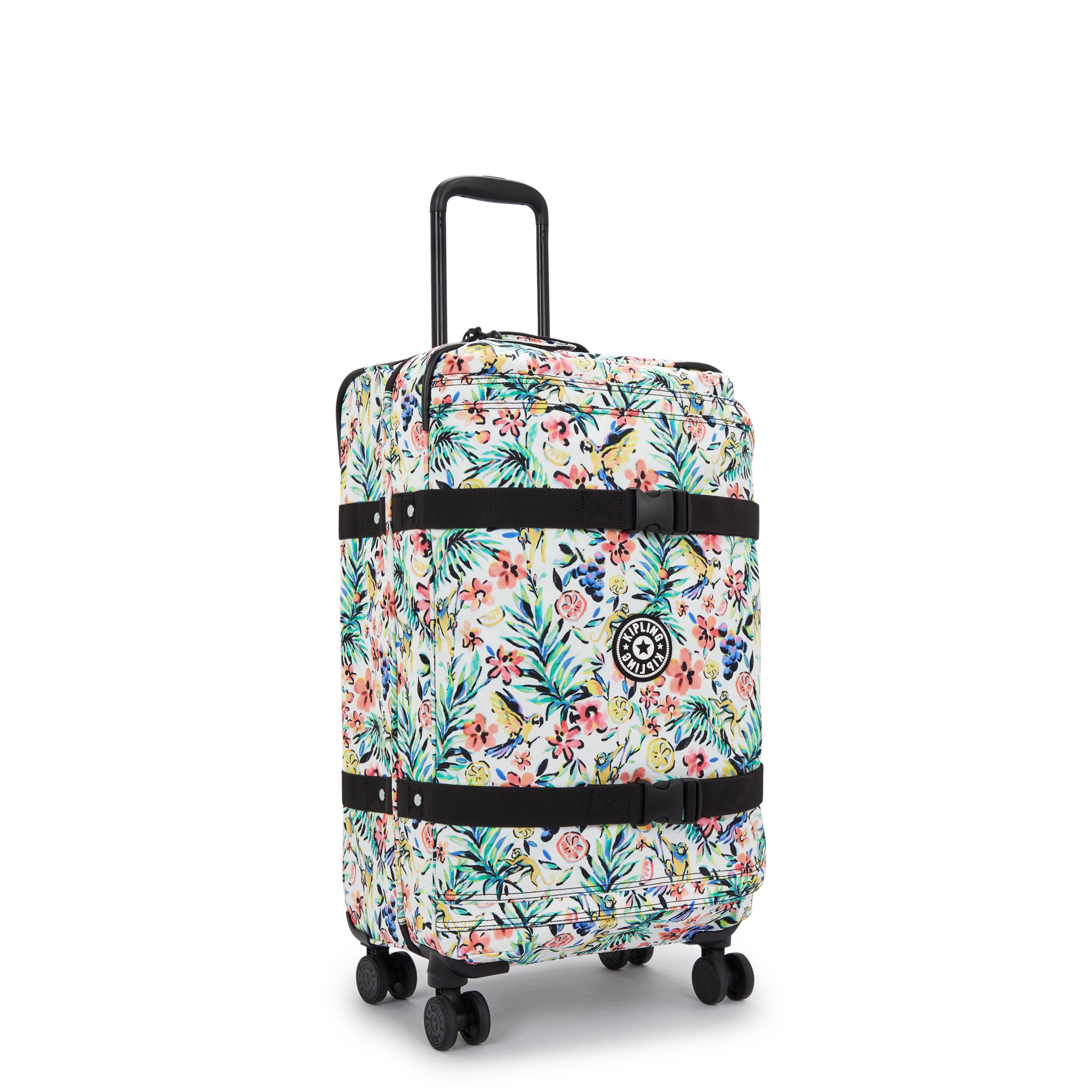 Kipling Spontaneous M Cocktail Floral Medium Wheeled Luggage I4556-5DZ