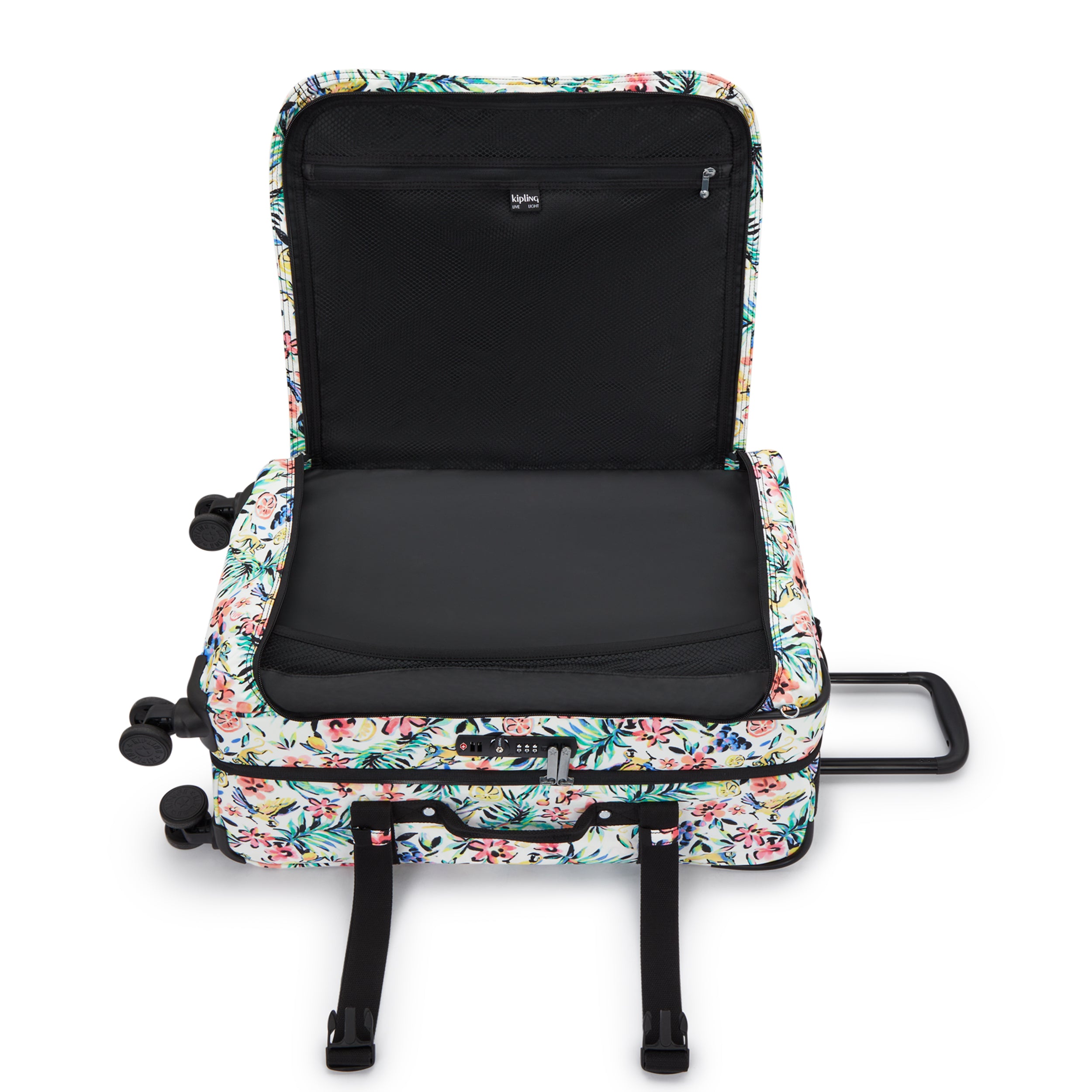 Kipling Spontaneous M Cocktail Floral Medium Wheeled Luggage I4556-5DZ