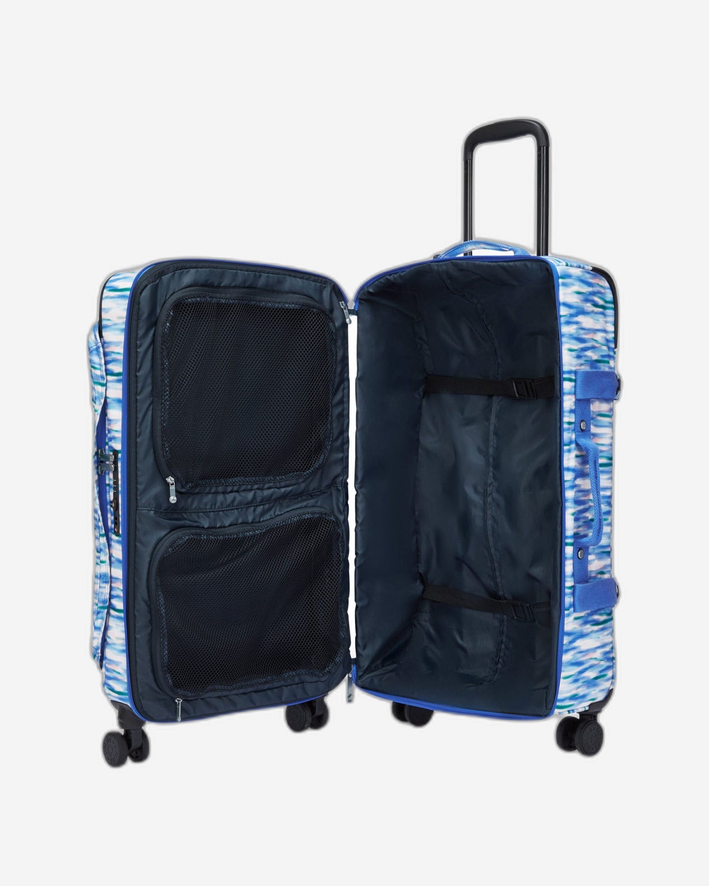 Kipling Spontaneous M Diluted Blue Medium Wheeled Luggage C2I4556-TX9