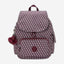 Kipling City Pack S 3Dk Wine Small Backpack I4581-1PB