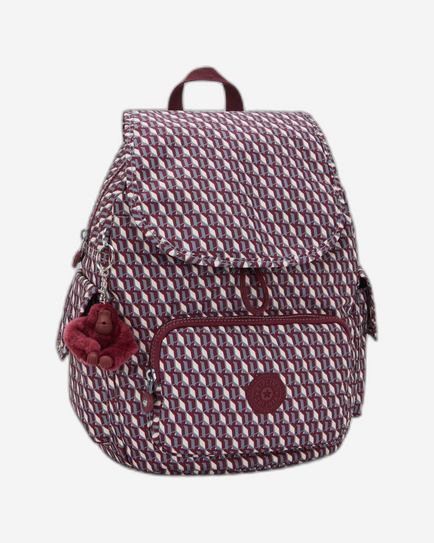 Kipling City Pack S 3Dk Wine Small backpack I4581-1PB