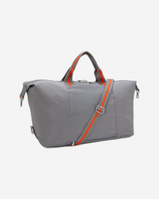 Kipling Bori Inviting Grey Large weekender (with trolley sleeve and removable shoulderstrap) I4582-8DH