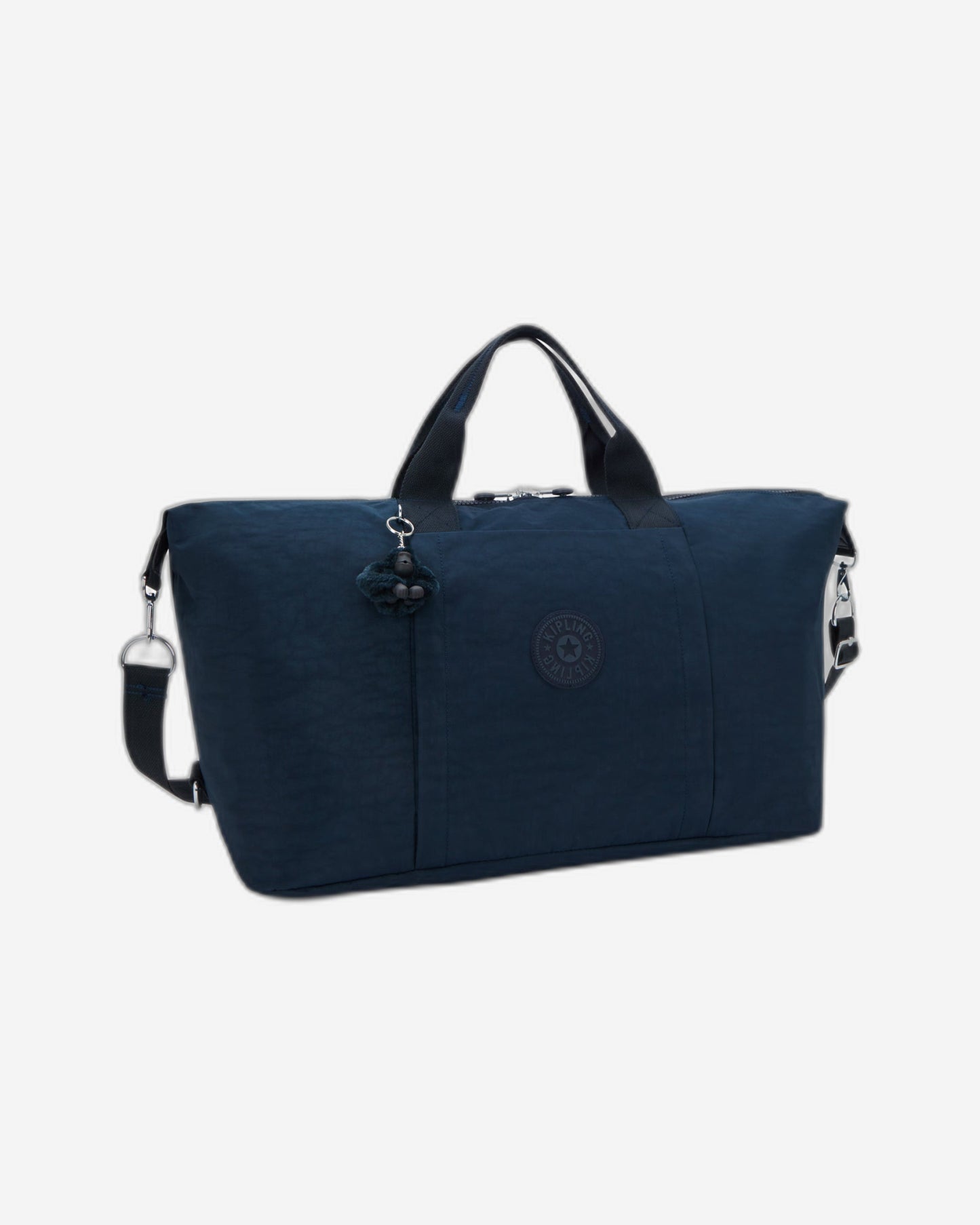 Kipling Bori Blue Bleu 2 Large weekender (with trolley sleeve and removable shoulderstrap) I4582-96V