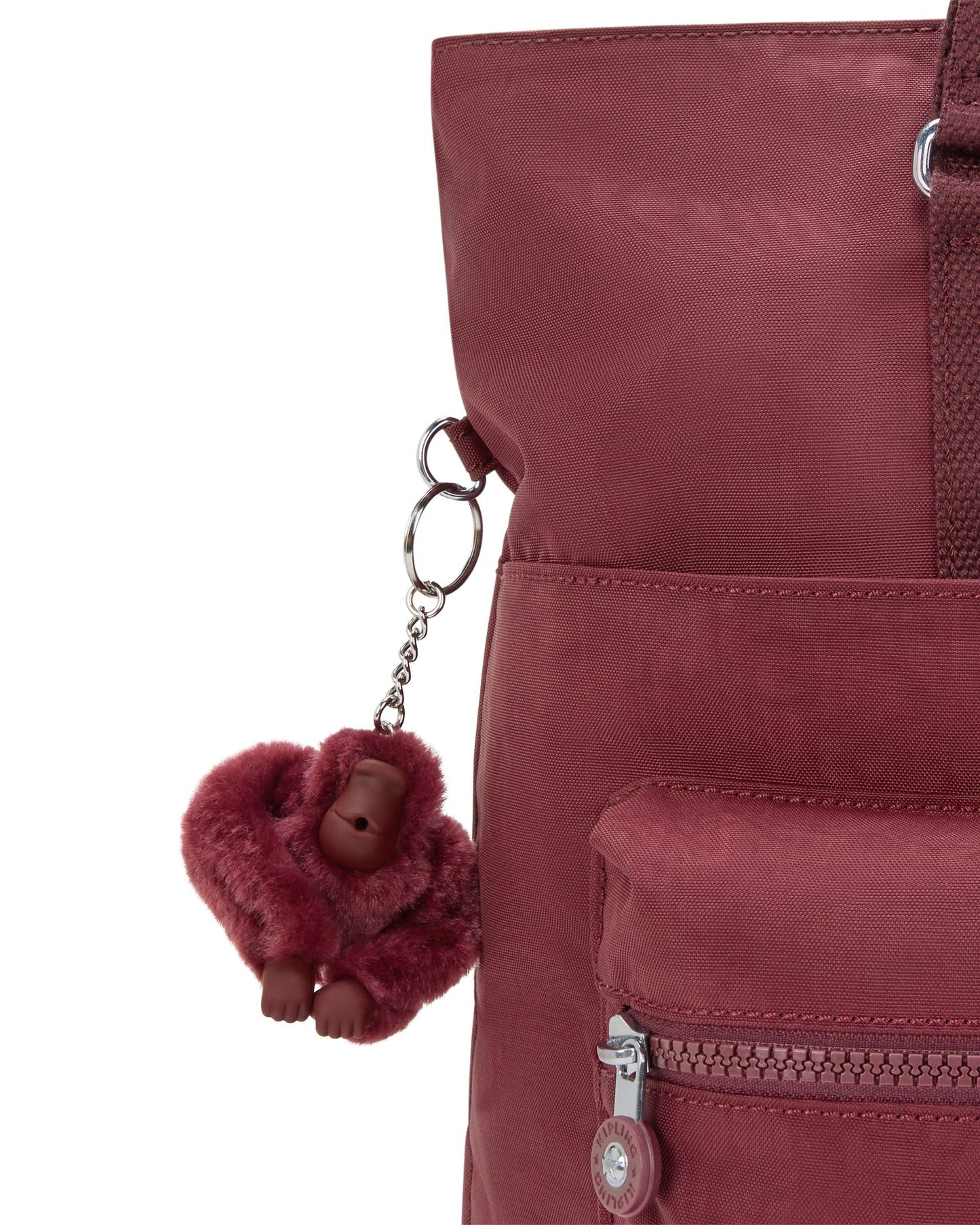 Kipling India Lounge Wine Large Tote I4609-5FW