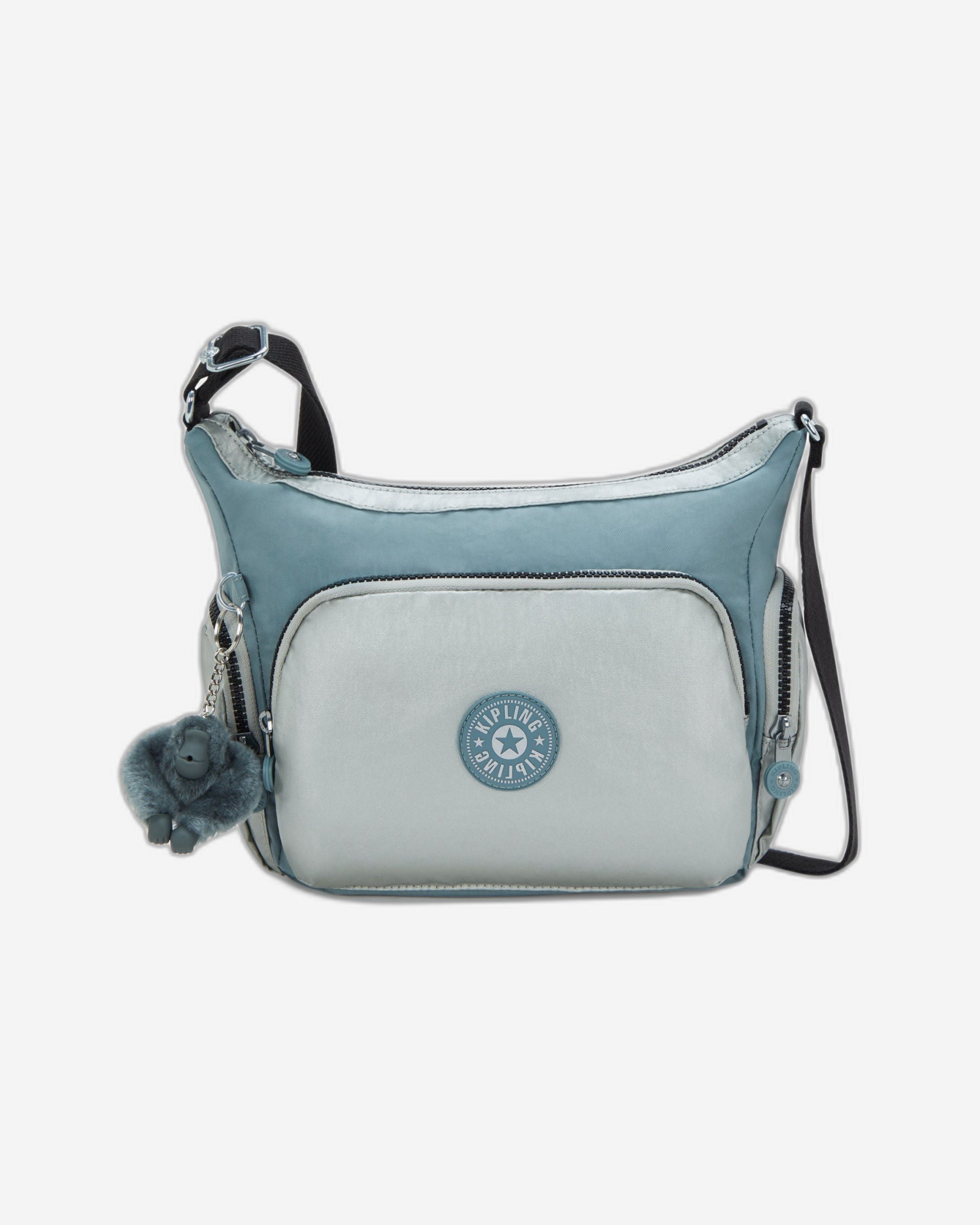 KIPLING Medium crossbody Female Relaxed Grey Bl Gabb S I4611-3FM