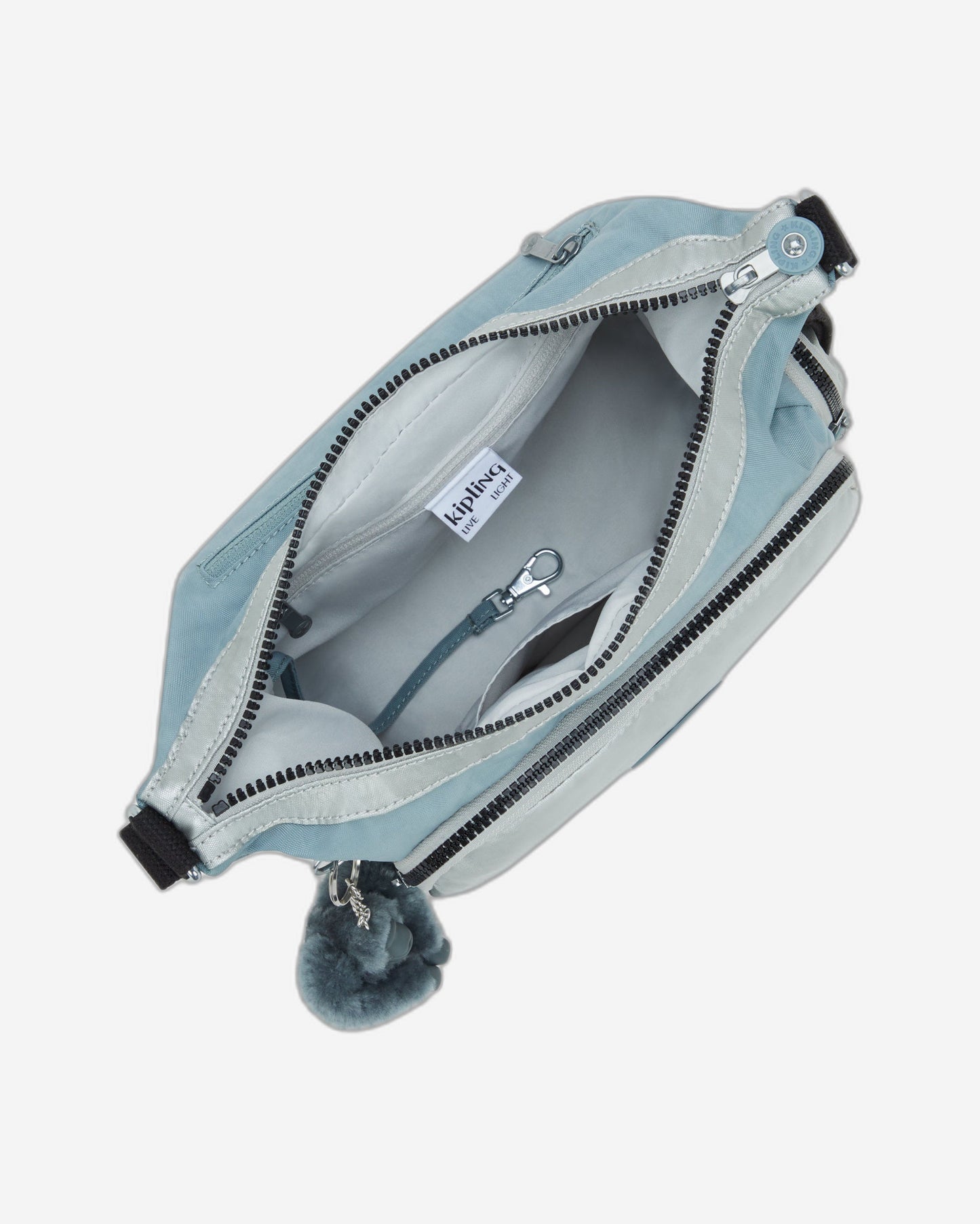 Kipling Gabb S Relaxed Grey Bl Medium Crossbody I4611-3FM