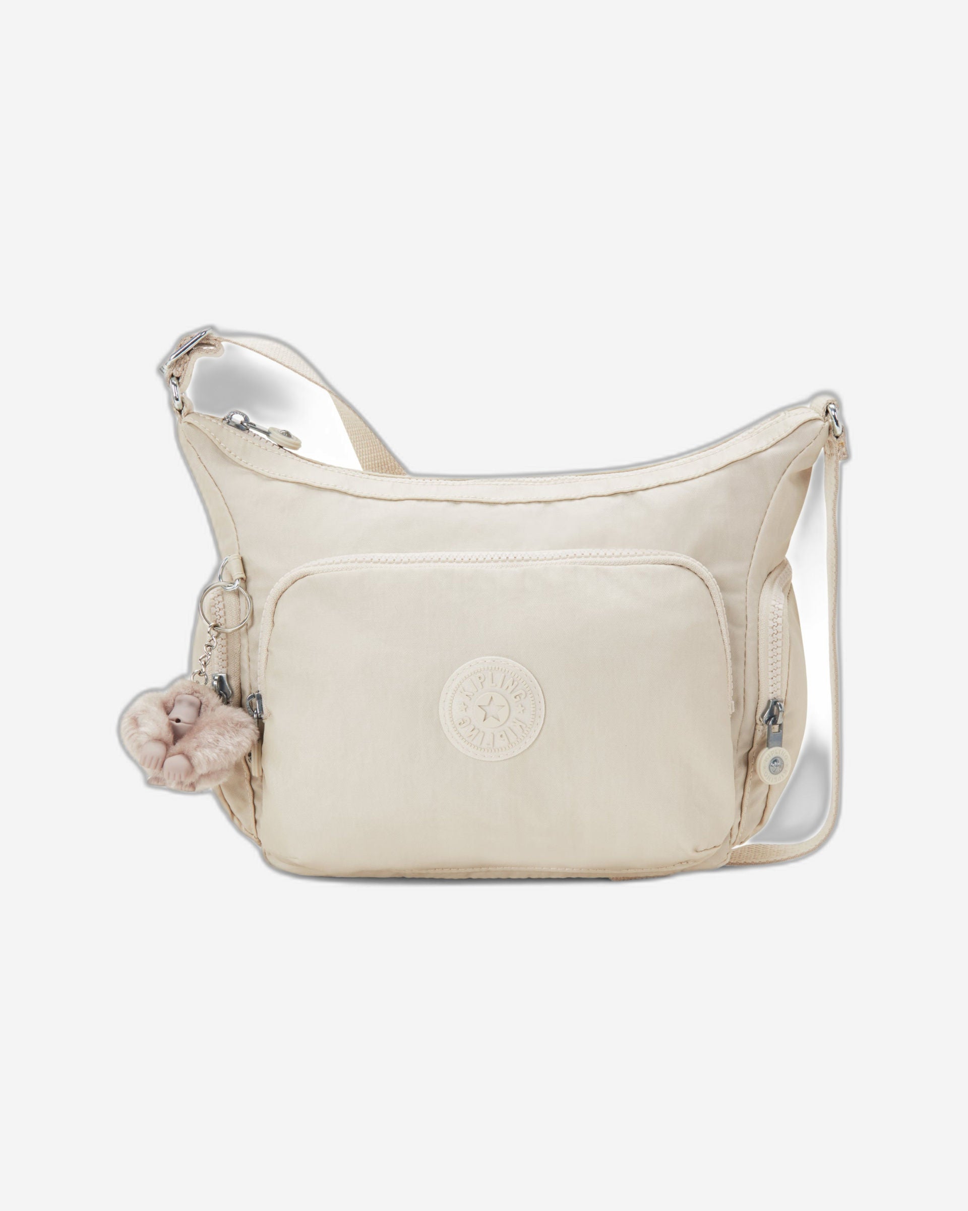 Kipling Gabb S Beige Pearl Medium Crossbody Bag C2I4611-3KA