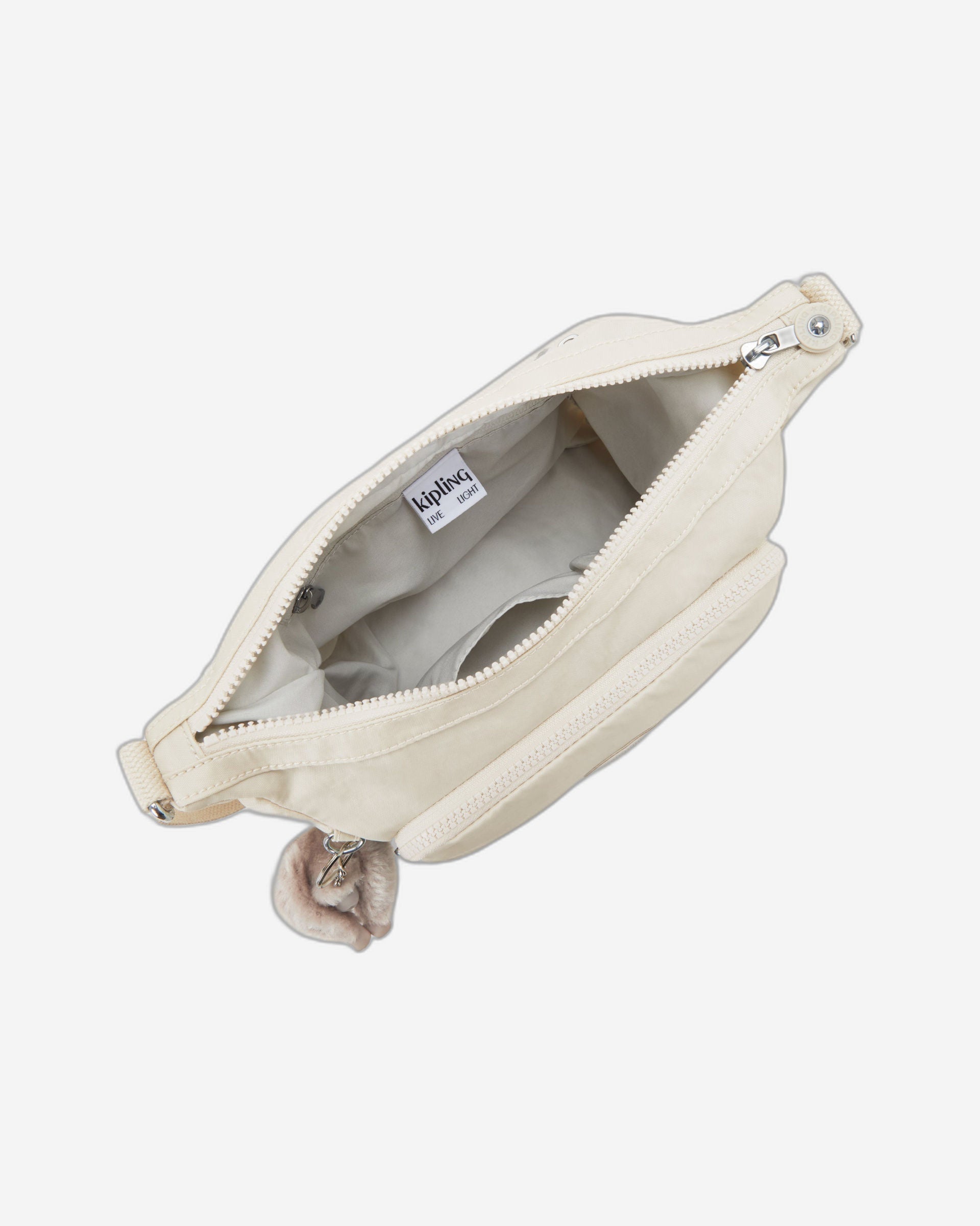 Kipling Gabb S Beige Pearl Medium Crossbody Bag C2I4611-3KA