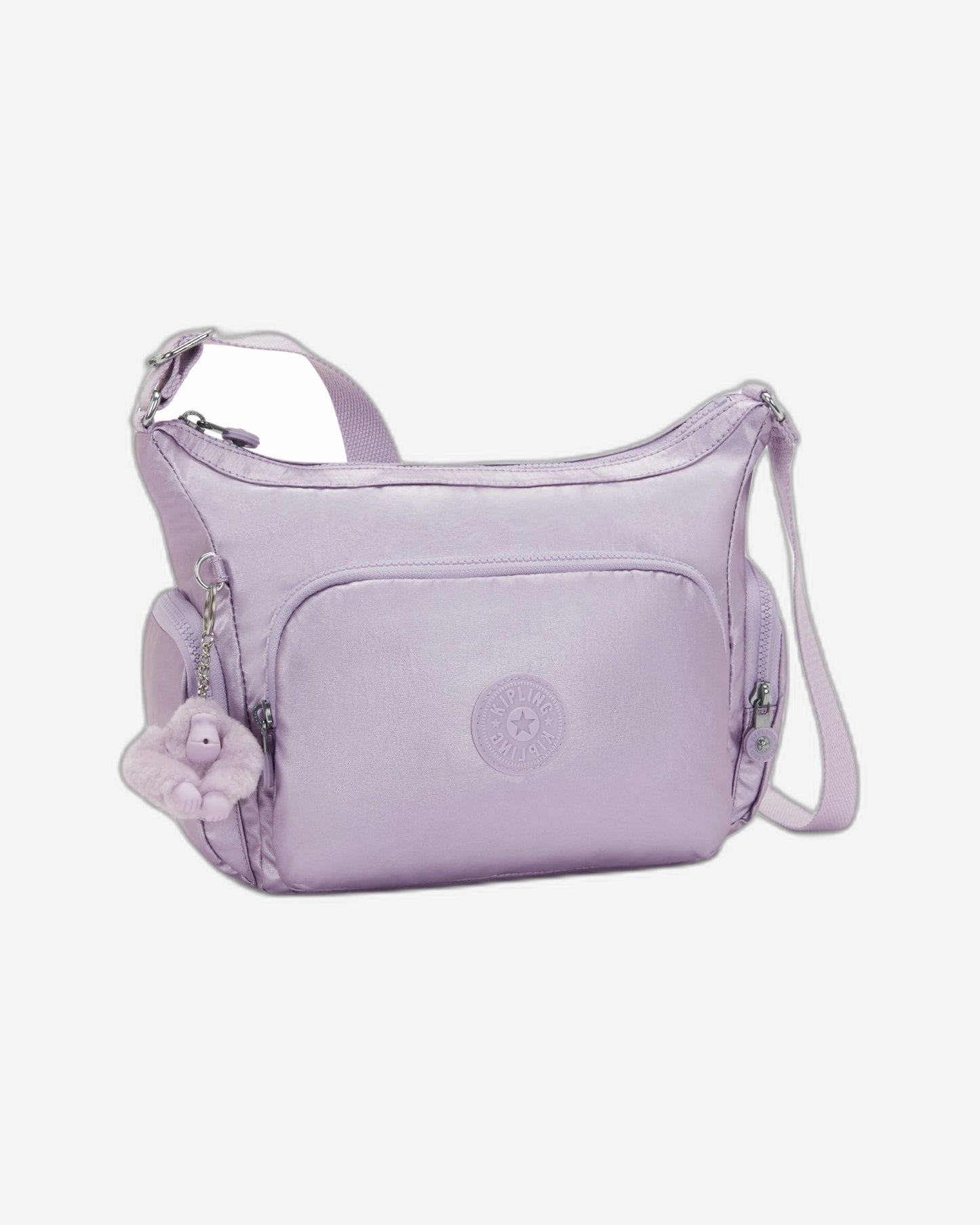 KIPLING Gabb S Lilac Moon Met Medium crossbody I4611-4HT