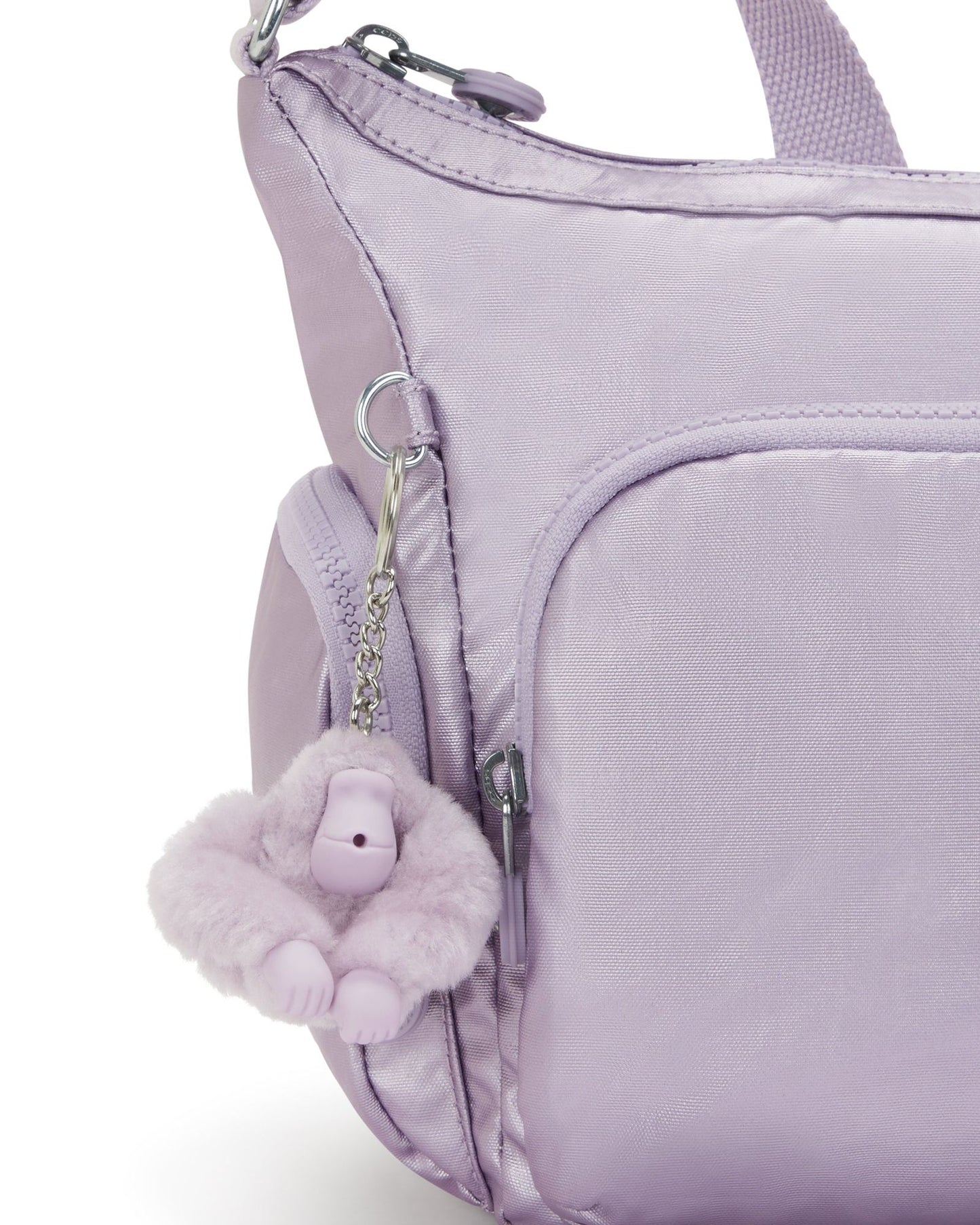 KIPLING Gabb S Lilac Moon Met Medium crossbody I4611-4HT