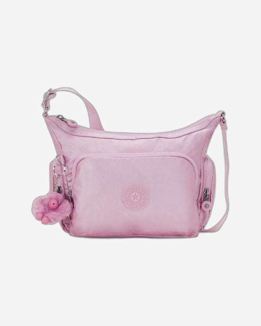 Kipling Gabb S Metallic Lilac Medium Crossbody Bag C2I4611-F4D