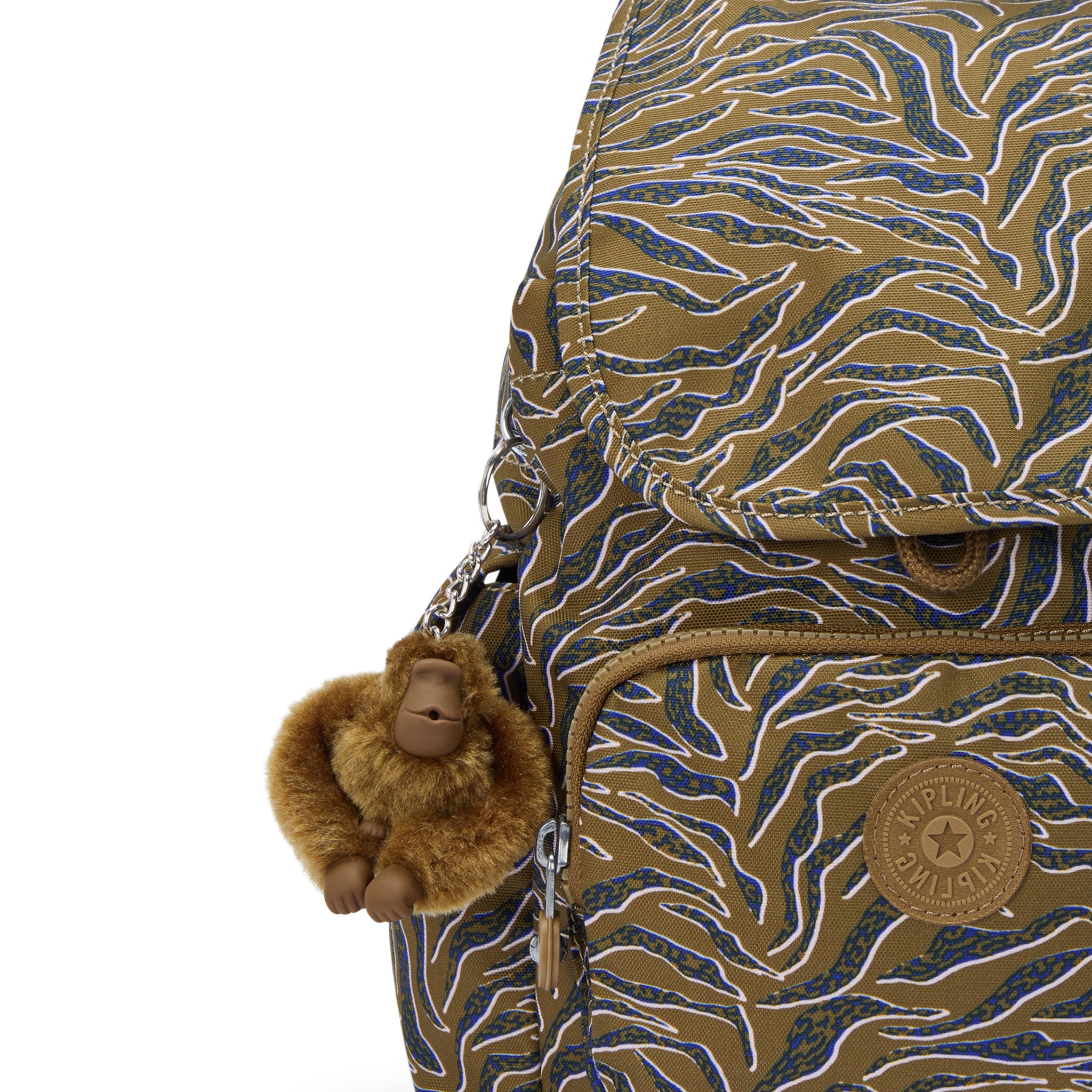 Kipling City Pack Mini Undersea Leaves Backpack I4628-1PR