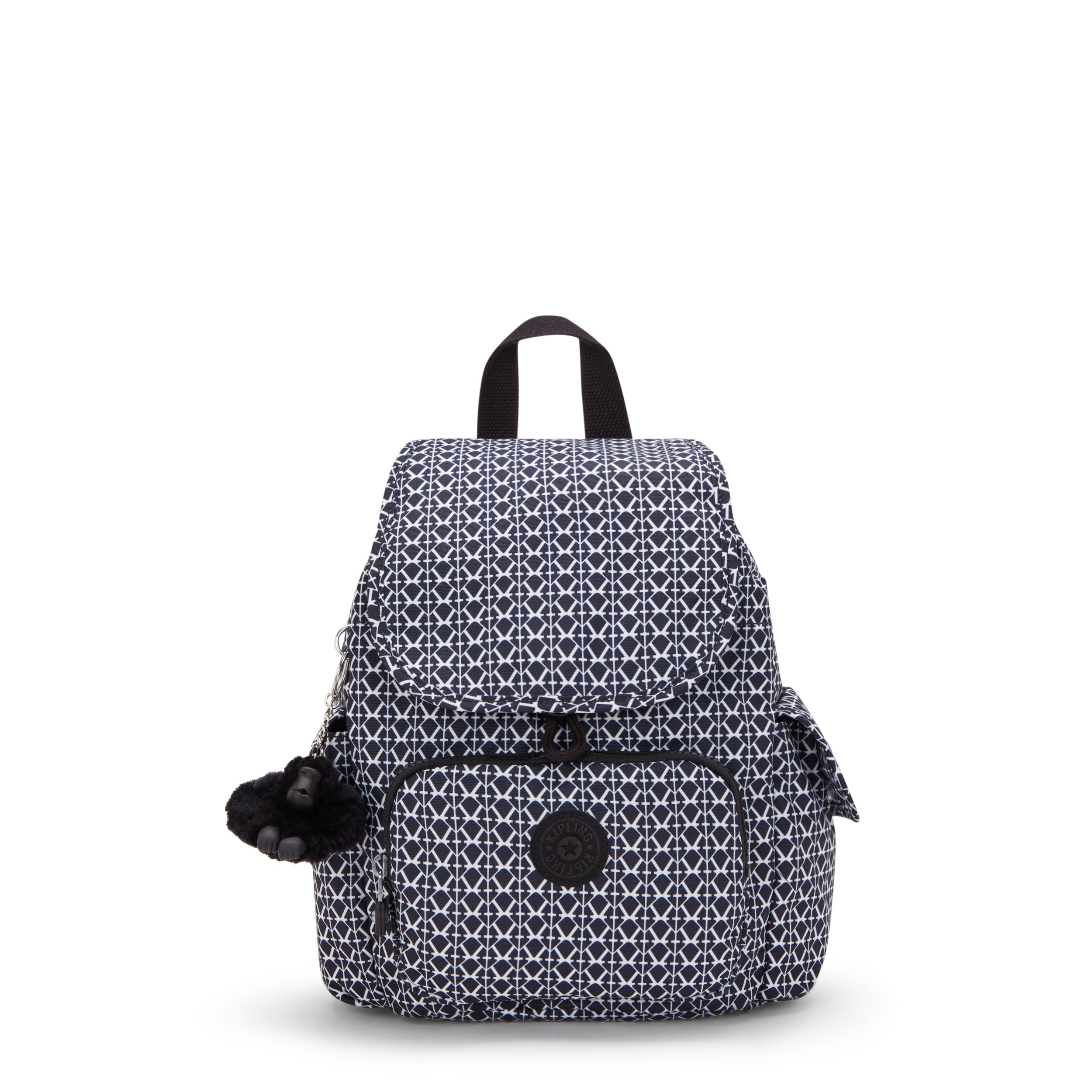 Kipling حقيبة ظهر صغيرة مطبوع عليها طبعة سيغنتشر صغيرة I4628-DD2