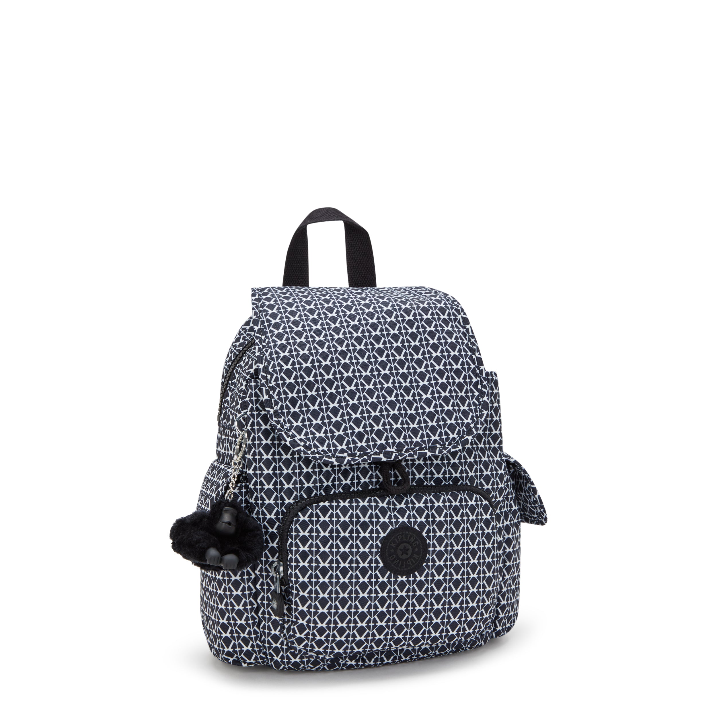 Kipling حقيبة ظهر صغيرة مطبوع عليها طبعة سيغنتشر صغيرة I4628-DD2