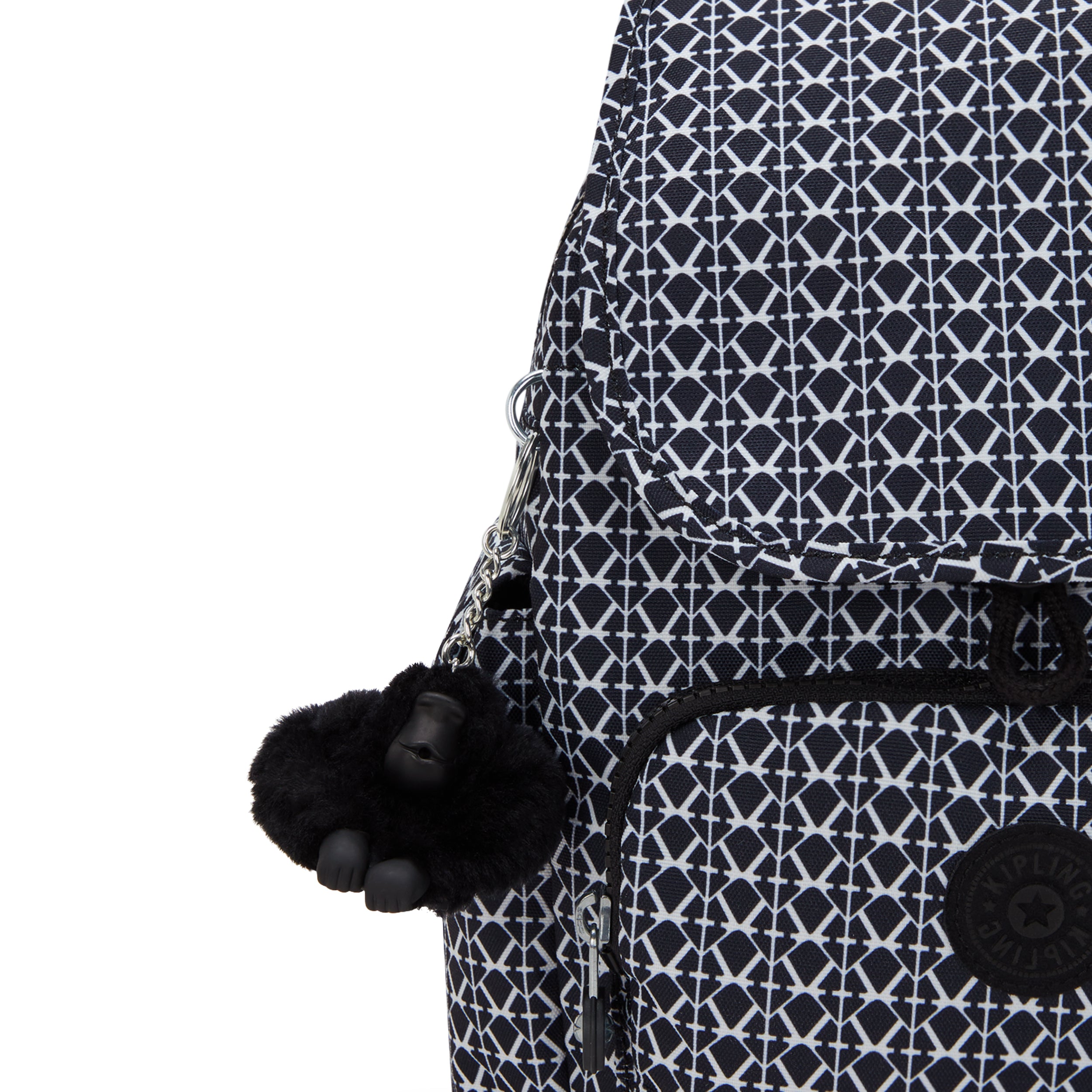 Kipling حقيبة ظهر صغيرة مطبوع عليها طبعة سيغنتشر صغيرة I4628-DD2