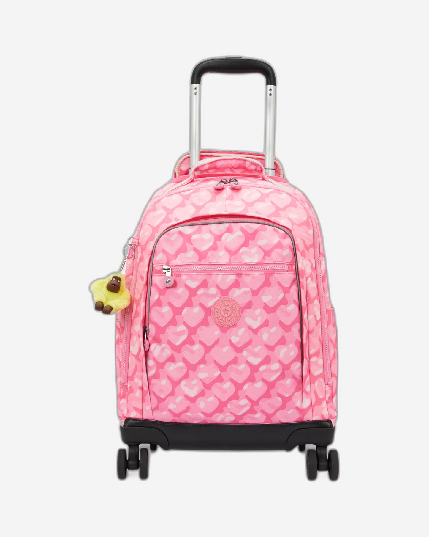 Kipling New Zea Adorable Hearts Large Wheeled Backpack  I4674-1NB