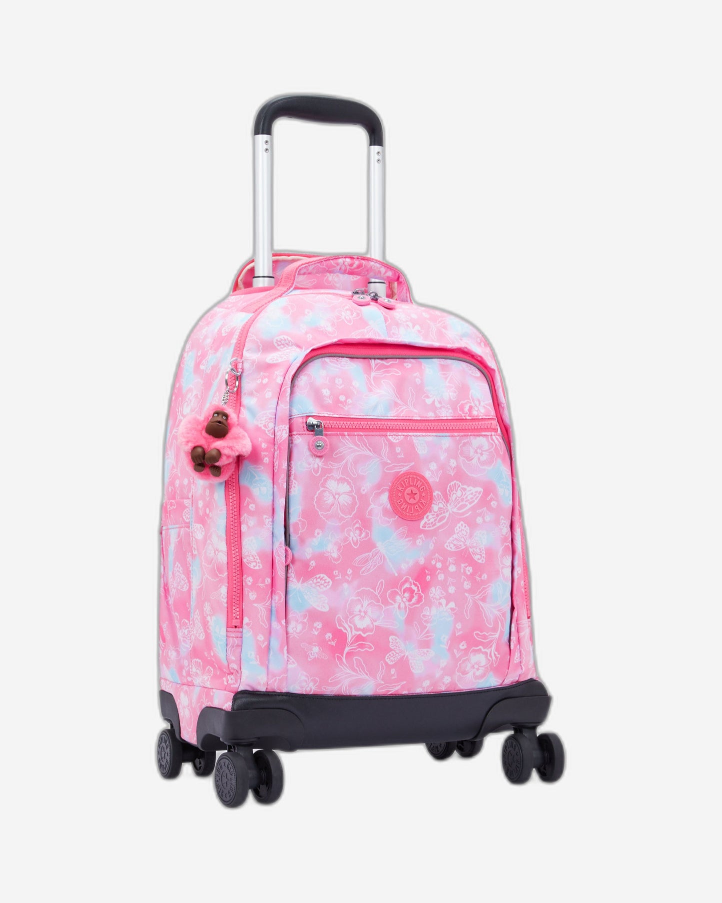 Kipling New Zea Garden Clouds Large Wheeled Backpack C2I4674-2PE