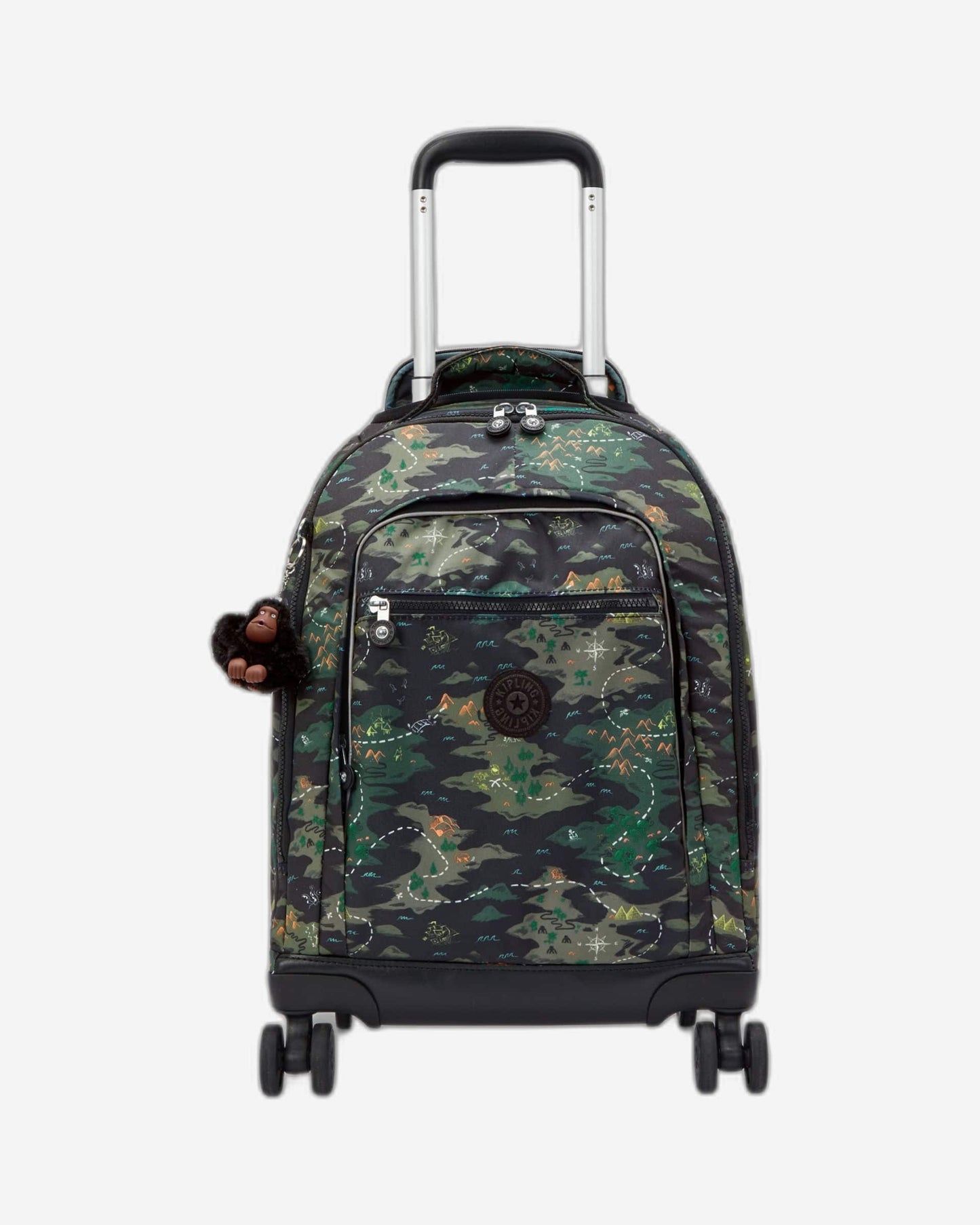 Kipling New Zea Camo Treasure Large wheeled Backpack (with laptop protection) I4674-3PB