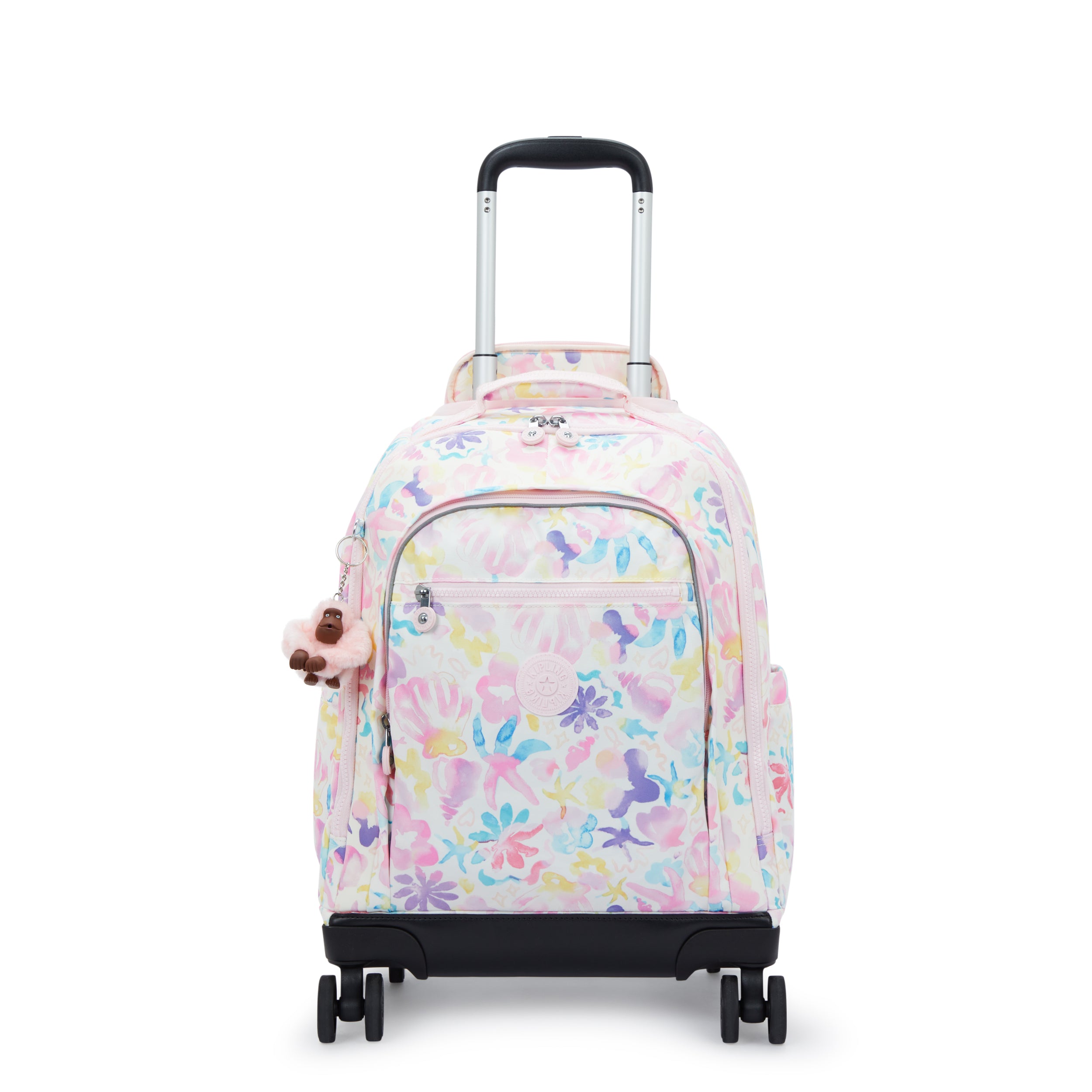 Kipling New Zea Aqua Sea Large wheeled backpack with laptop compartment I4674-4ES