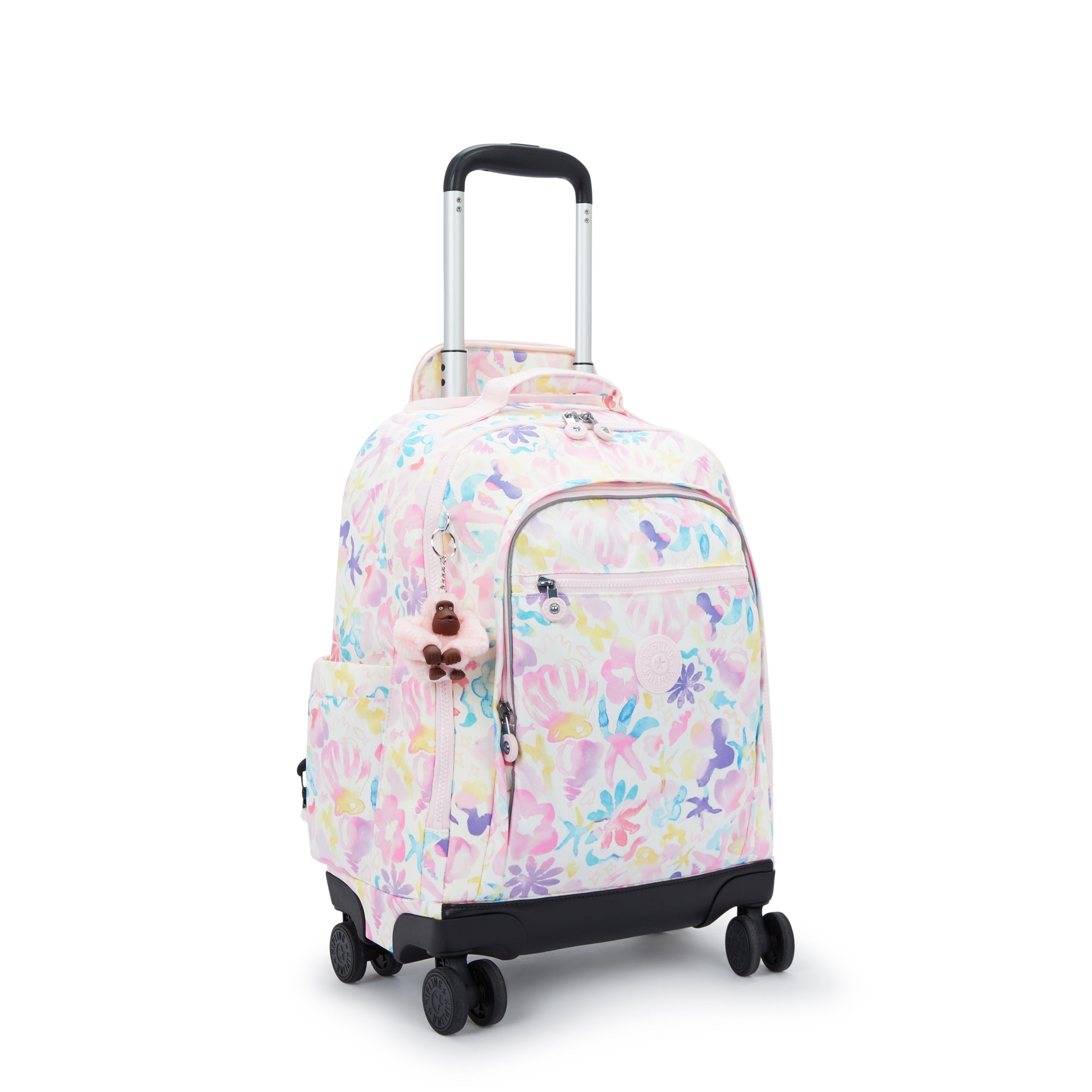 Kipling New Zea Aqua Sea Large wheeled backpack with laptop compartment I4674-4ES