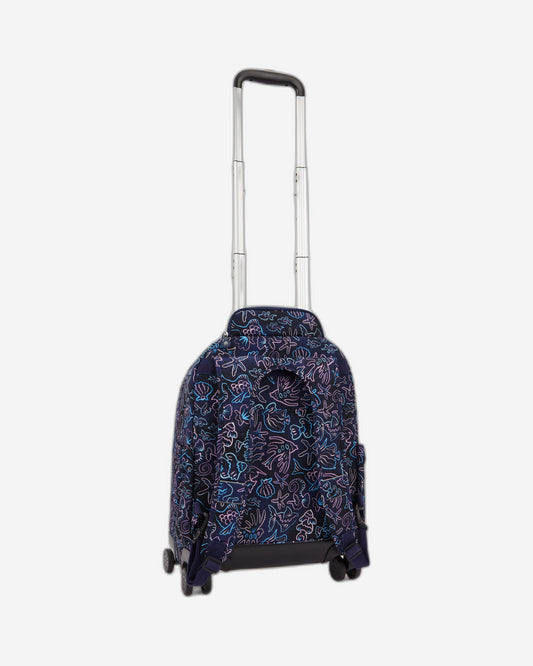 Kipling New Zea Disco Fish compartment Wheeled Bag I4674-4FK