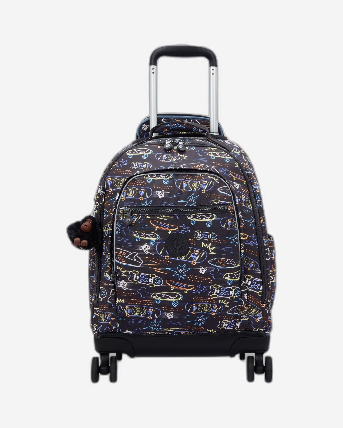Kipling New Zea Neon Skate compartment Wheeled Bag I4674-71M
