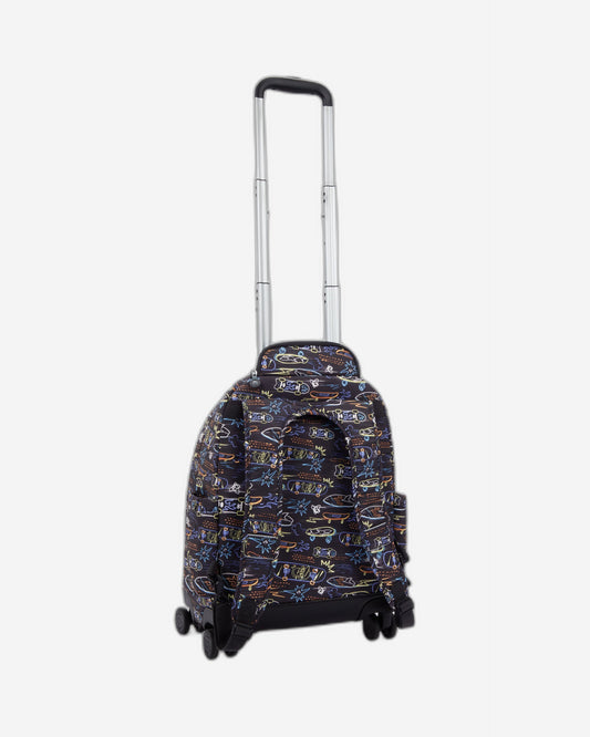 Kipling New Zea Neon Skate compartment Wheeled Bag I4674-71M