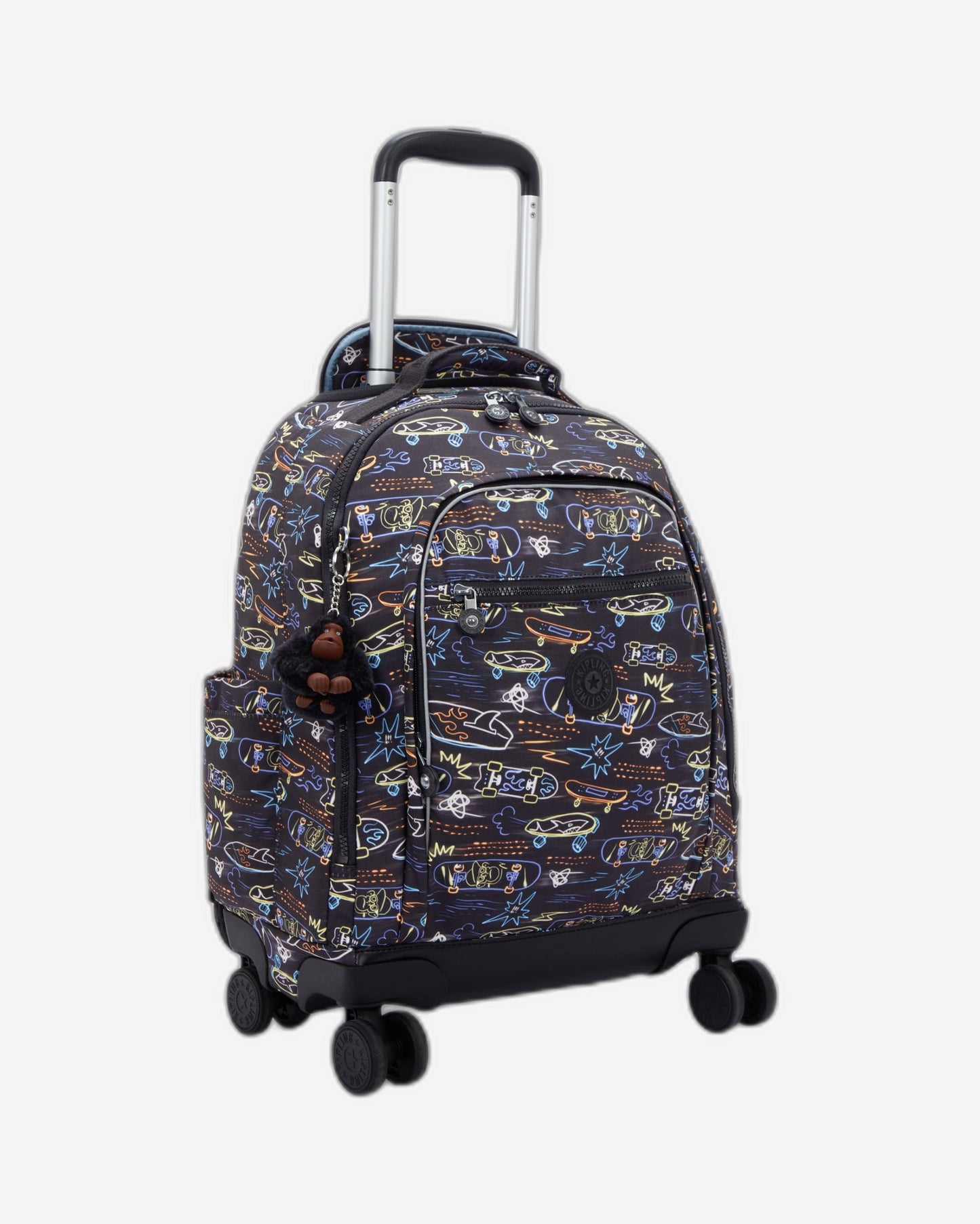 Kipling New Zea Neon Skate compartment Wheeled Bag I4674-71M
