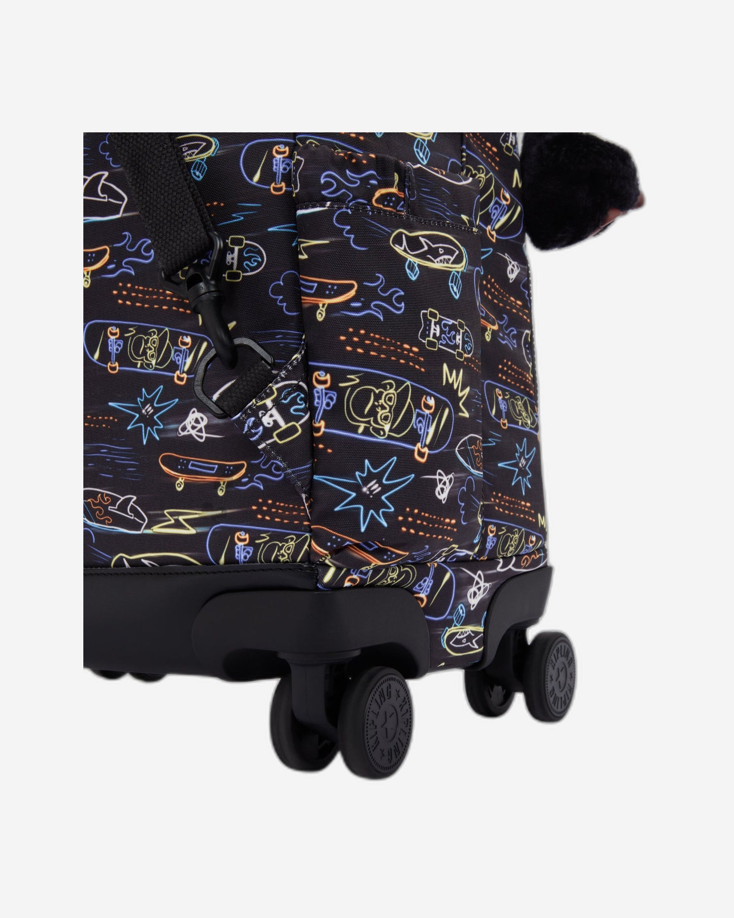 Kipling New Zea Neon Skate compartment Wheeled Bag I4674-71M