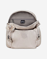 Kipling City Zip Mini Metallic Glow Backpack C2I4697-48I