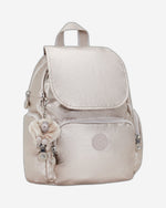 Kipling City Zip Mini Metallic Glow Backpack C2I4697-48I