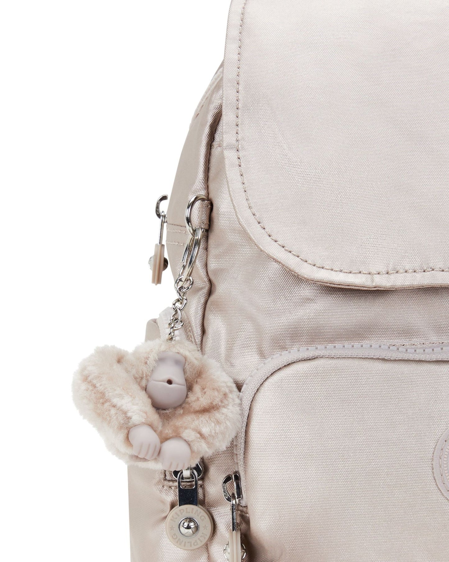 Kipling City Zip Mini Metallic Glow Mini Backpack C2I4697-48I