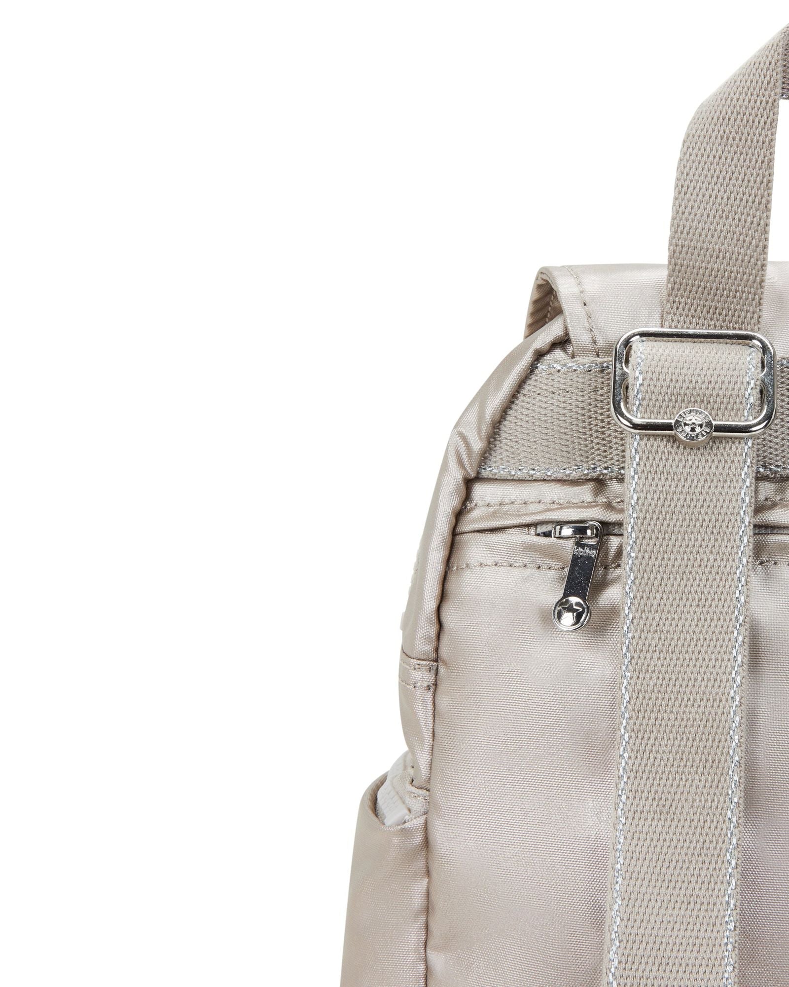 Kipling City Zip Mini Metallic Glow Backpack C2I4697-48I