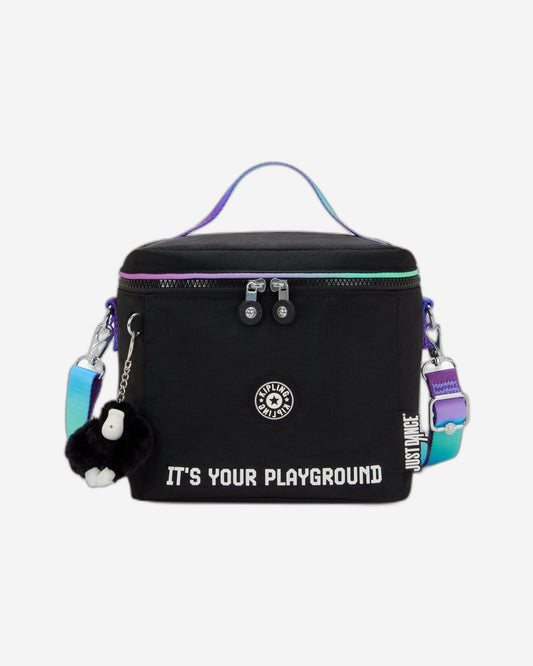 Kipling Graham Dance Black shoulderstrap Lunch Bag I4699-JU7