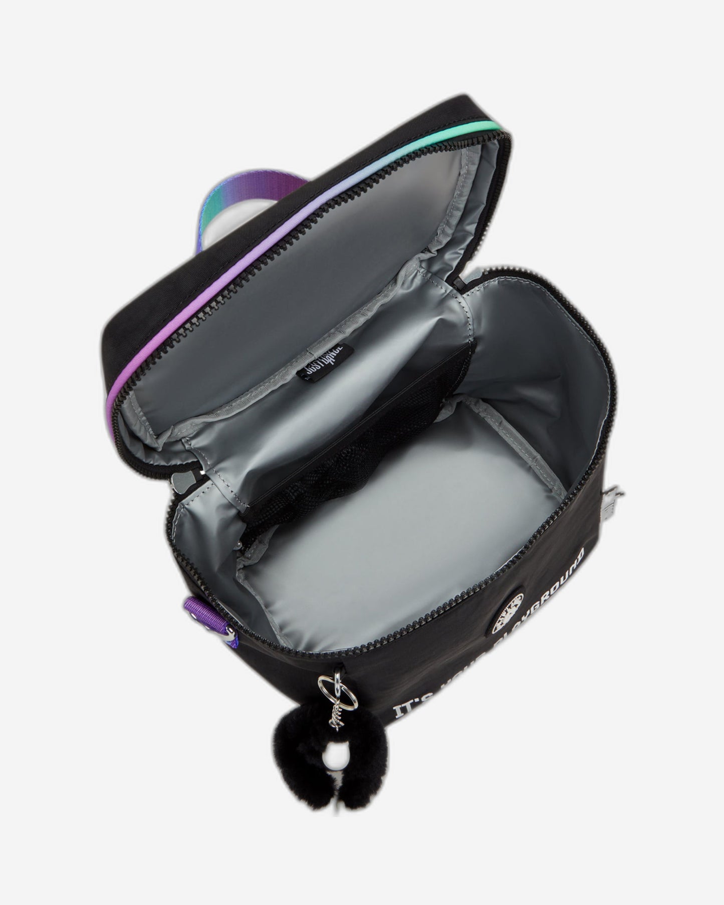 Kipling Graham Dance Black Lunch Bag with Removable Shoulderstrap I4699-JU7
