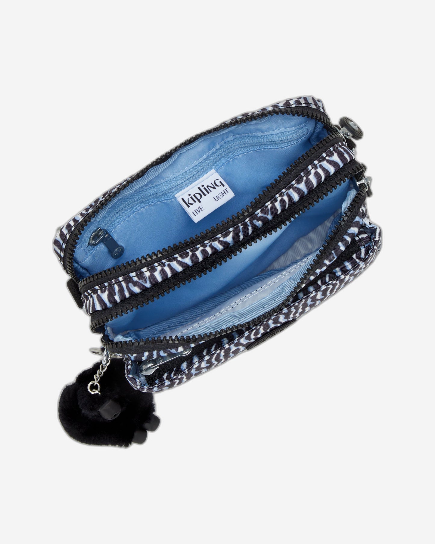 Kipling Abanu Multi Holiday Waves Small Crossbody Convertible To WaistBag  I4706-1KP