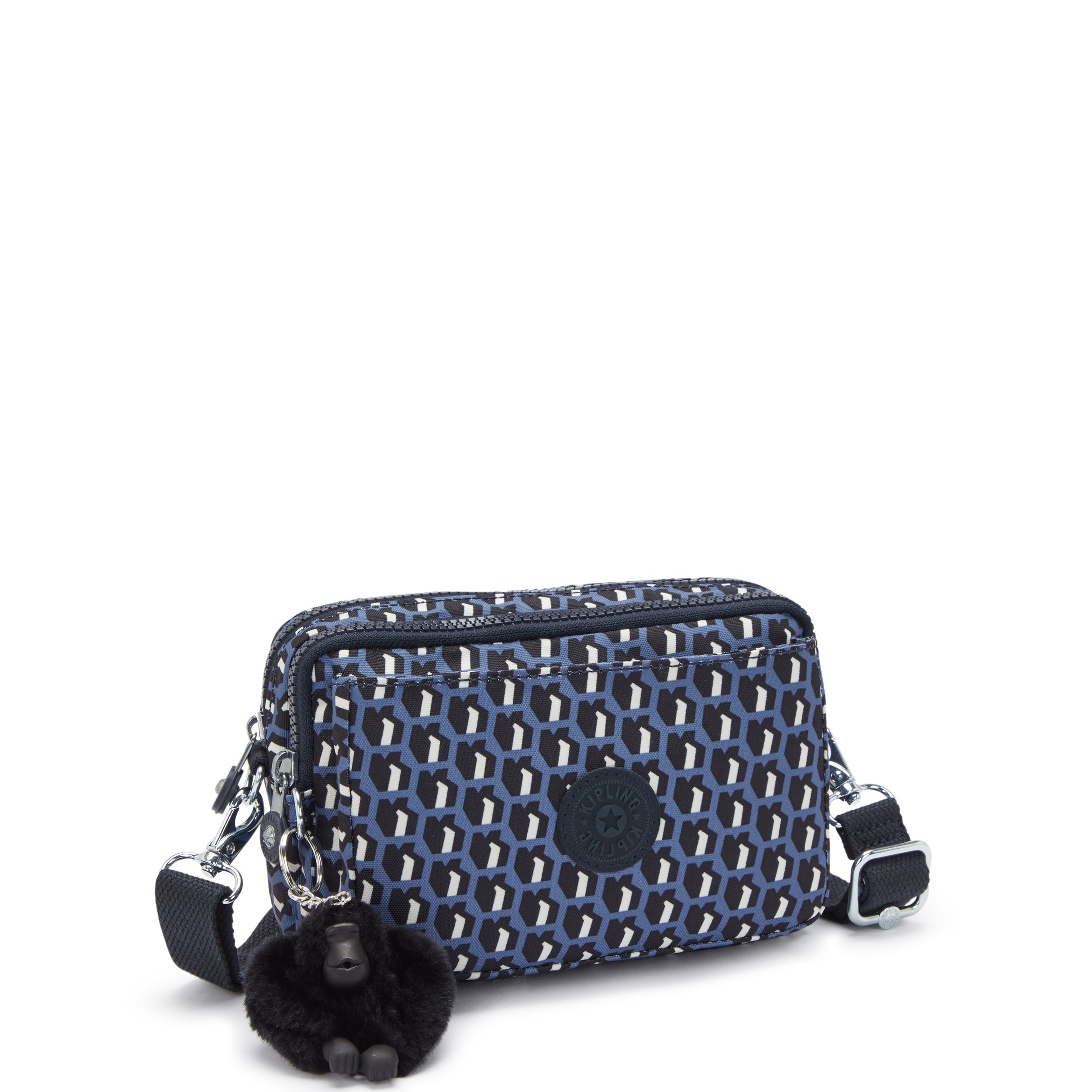 Kipling Abanu Multi 3D K Blue Small Crossbody Bag I4706-4JS