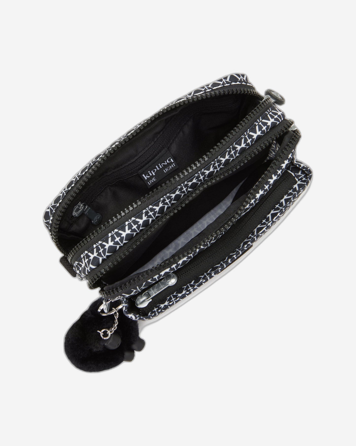 Kipling Abanu Multi Signature Print Small Crossbody Bag C2I4706-DD2