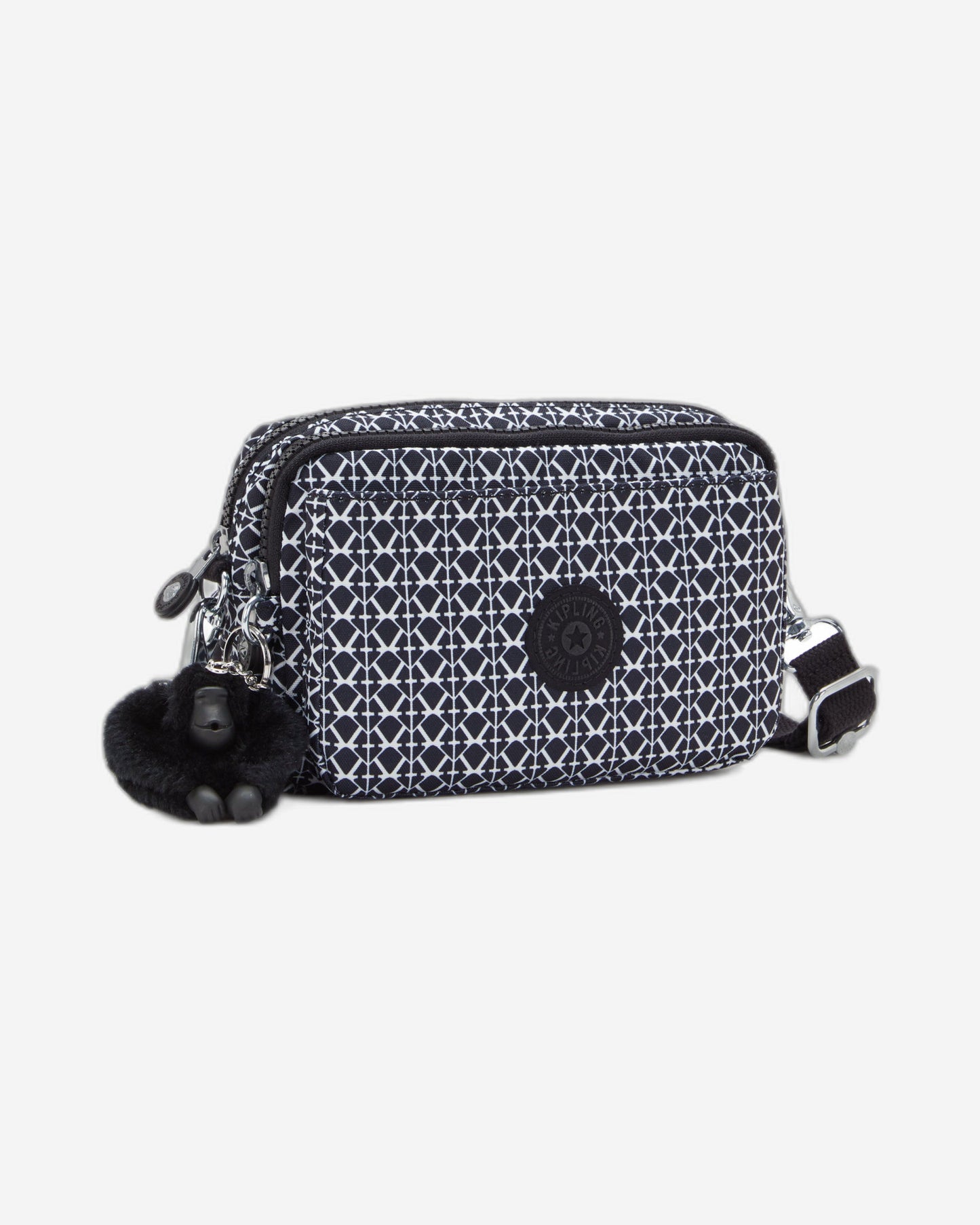 Kipling Abanu Multi Signature Print Small Crossbody Bag C2I4706-DD2