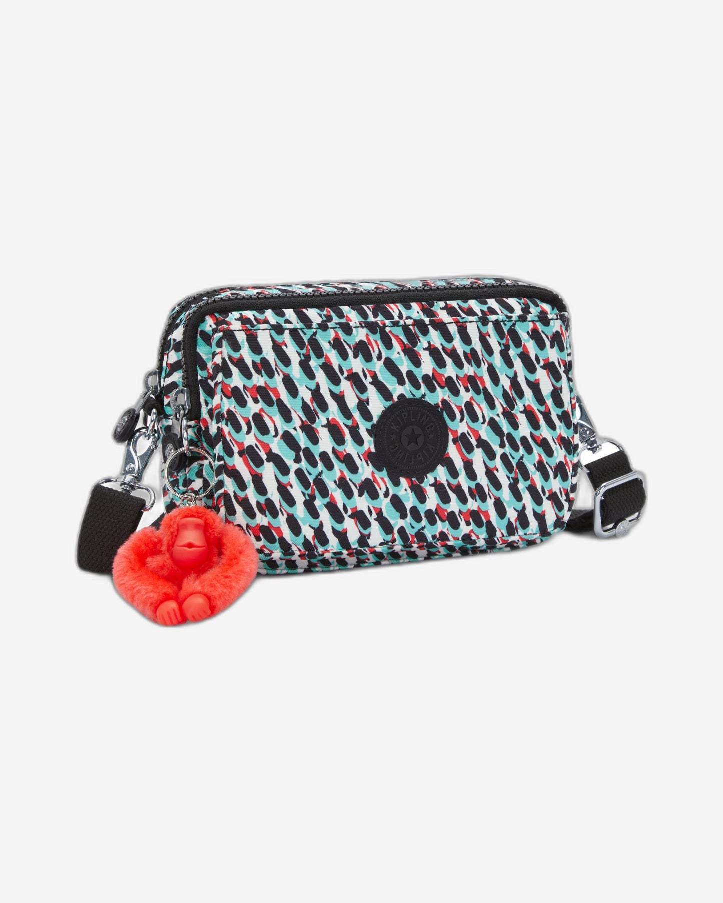 Kipling Abanu Multi Abstract Print Small Crossbody Bag C2I4706-GN6
