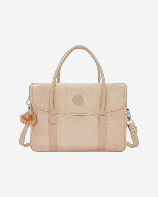 Kipling Superworker Sparkled Beige Working bag (with removable shoulderstrap) I4718-5DV