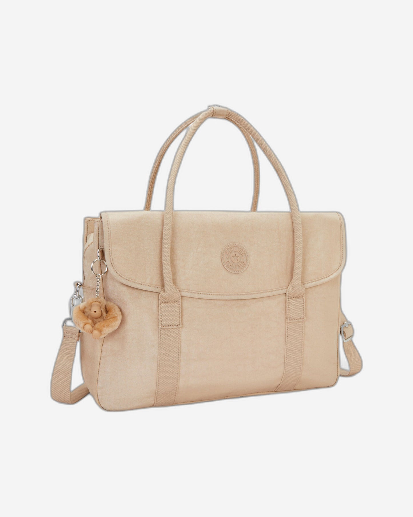 Kipling Superworker Sparkled Beige Working bag (with removable shoulderstrap) I4718-5DV