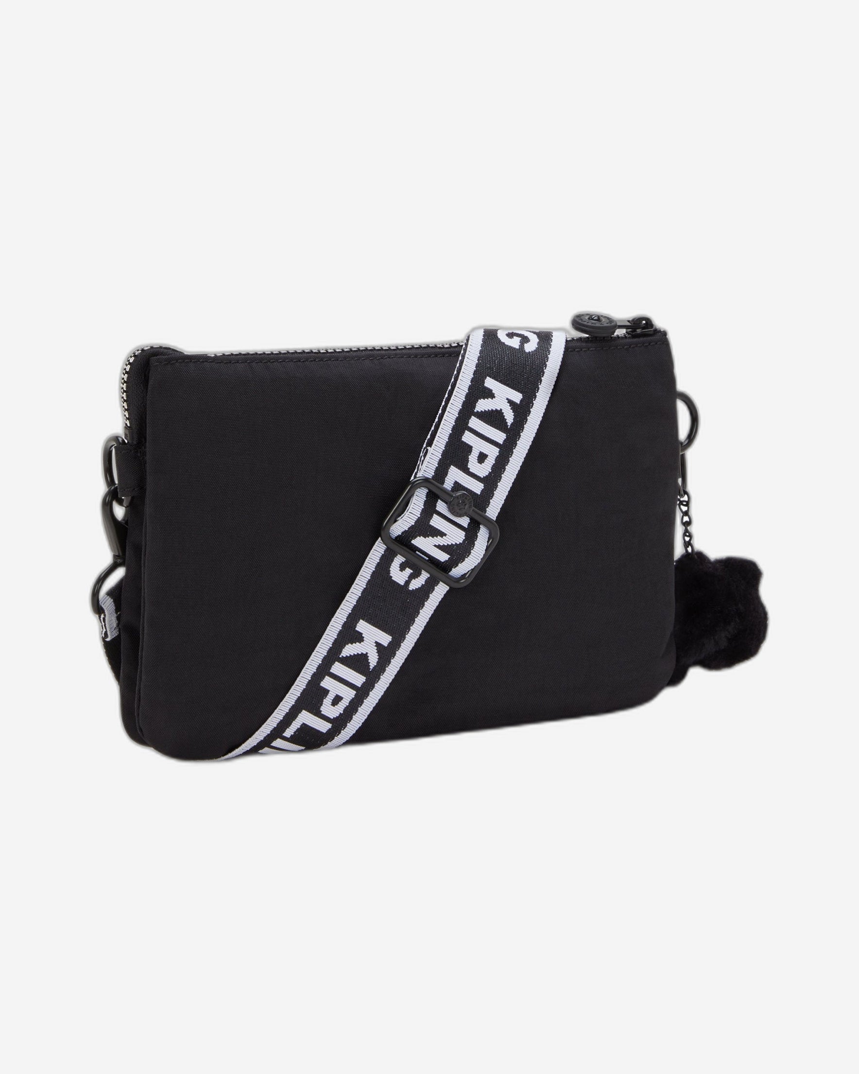 Kipling Riri Zip Glorious Silver Crossbody Bag I4745-9SB