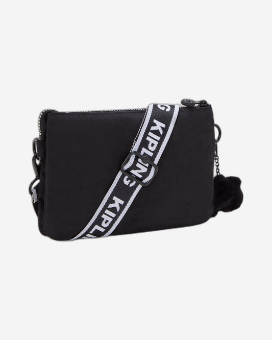 Kipling Riri Zip Glorious Silver Small Crossbody Bag I4745-9SB