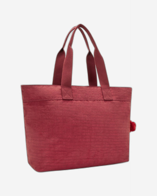 Kipling Colissa Up Funky Red Large Tote I4755-4SS