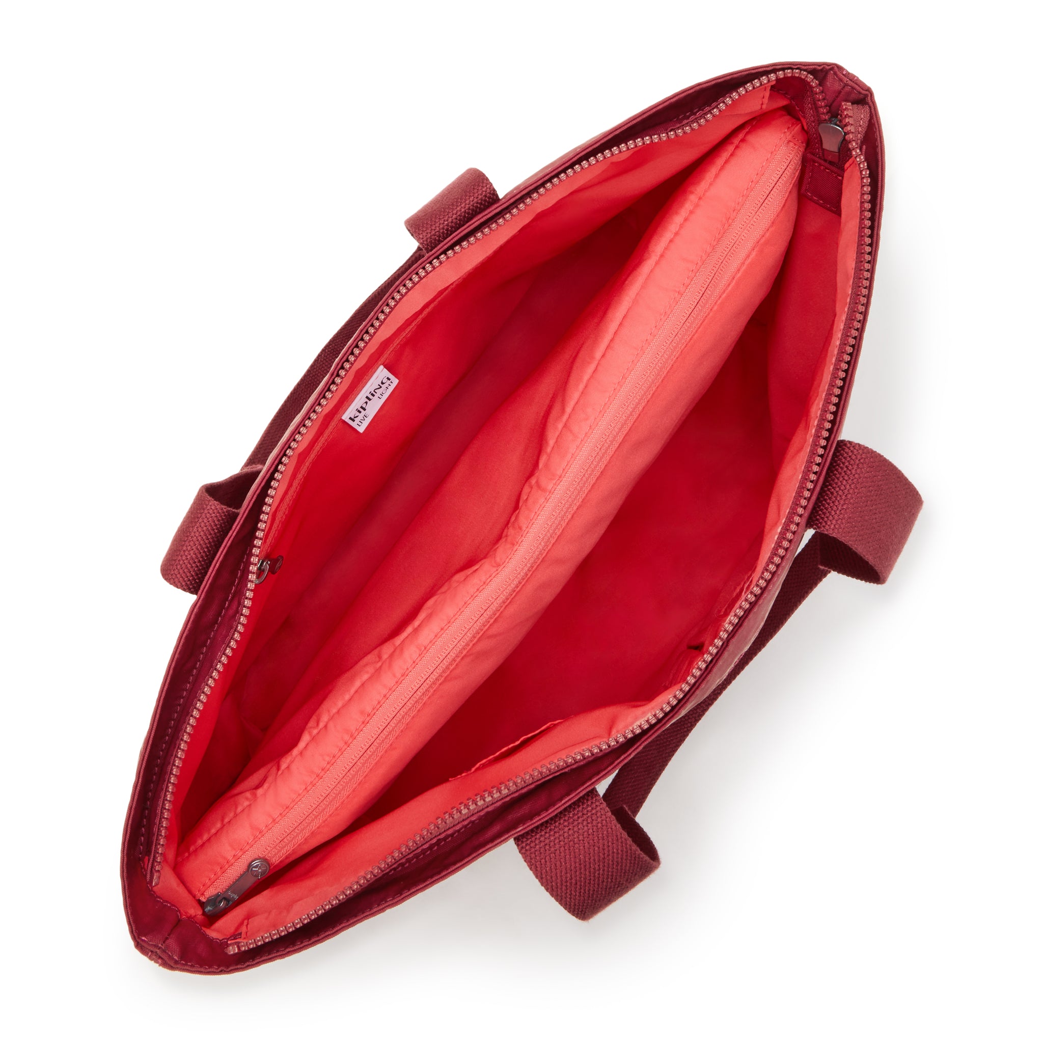 Kipling Colissa Up Funky Red Tote Bag I4755-4SS