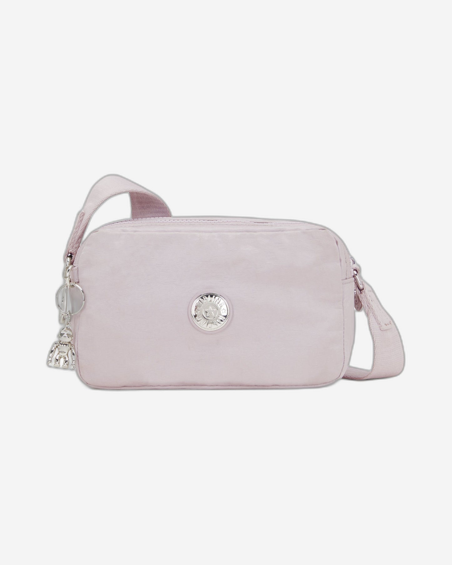 Kipling Milda Gleam Silver Small Crossbody Bag C2I4768-K6G