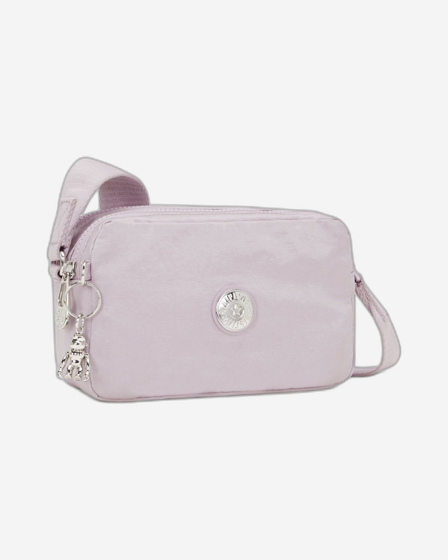 Kipling Milda Gleam Silver Small Crossbody Bag C2I4768-K6G